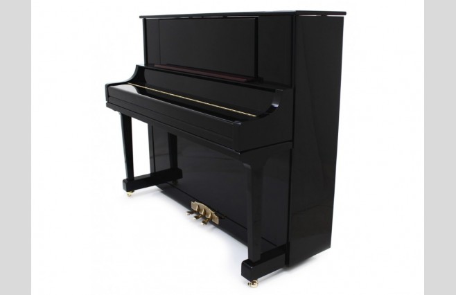 Steinhoven SU125 Polished Ebony Upright Piano - Image 3